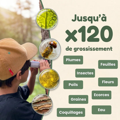 KidiScope™ | Le microscope d’aventure pour enfants