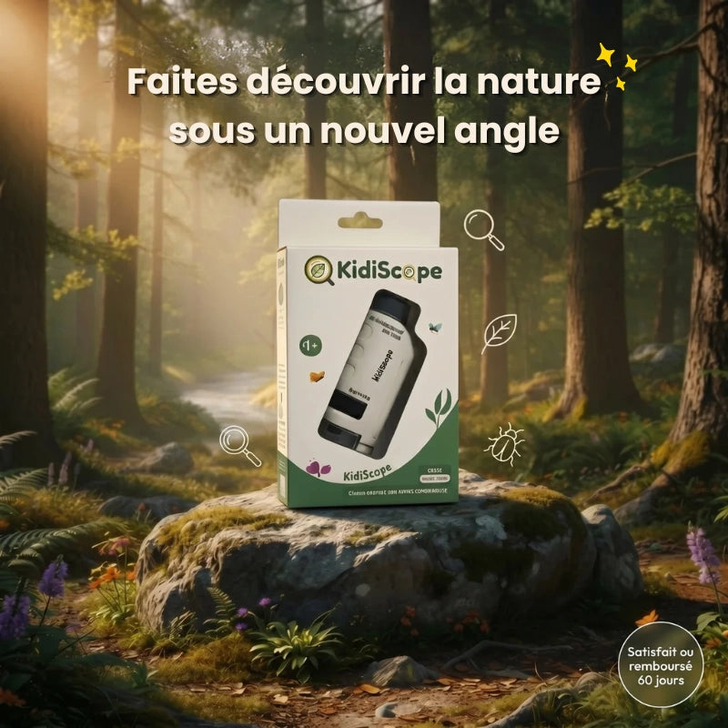 KidiScope™ | Le microscope d’aventure pour enfants